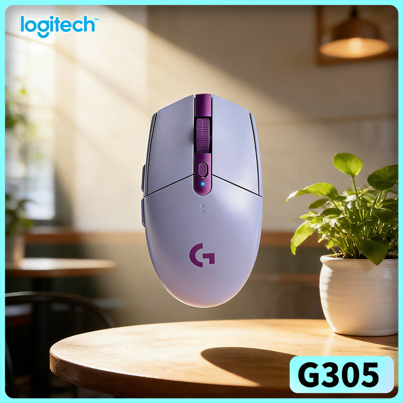 Gaming Accessories Must Have - ロジクール G305 ワイヤレスゲーミングマウス、12000 DPI HERO、6つのプログラマブルボタン、250時間バッテリー、PC・Macゲーマー必携アクセサリー