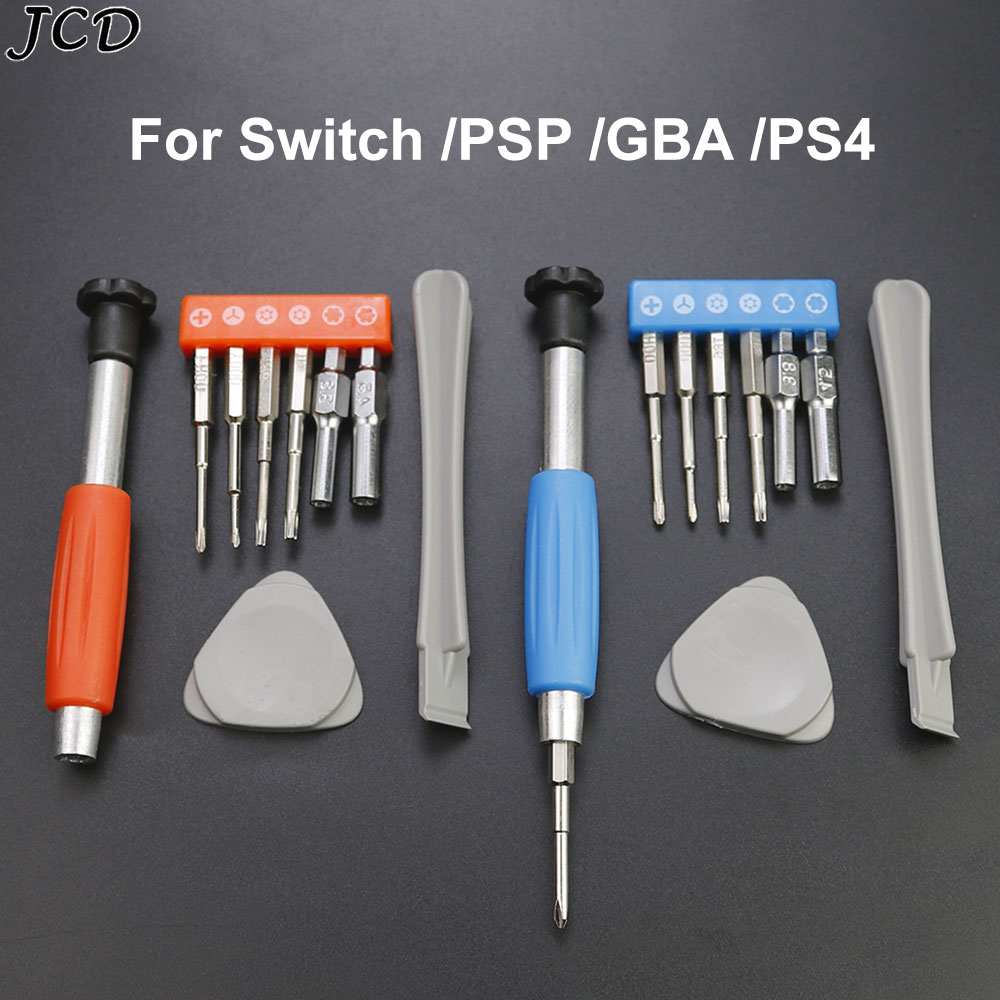 Gaming Accessories Nintendo - JCD ドライバーセット分解オープニングツールキット修理部品スイッチ GBA SP 新 3DS