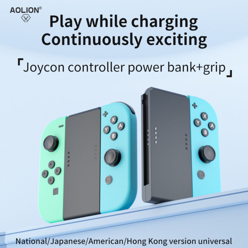 AOLION ポータブルスイッチジョイコン充電グリップ 34 - Gaming Accessories Nintendo のレビューと価格