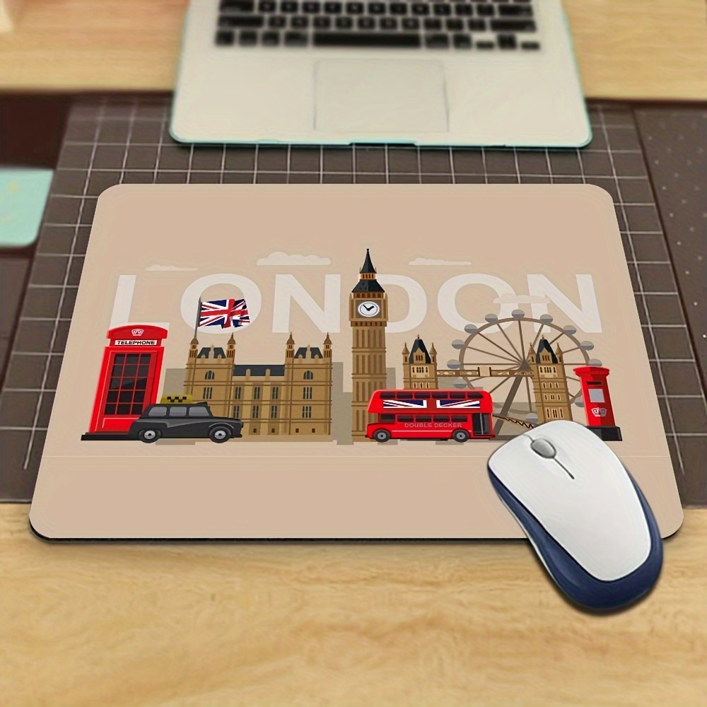ロンドンランドマークラバーマウスパッドノンスリップデスクマッ - Gaming Accessories London のレビューと価格