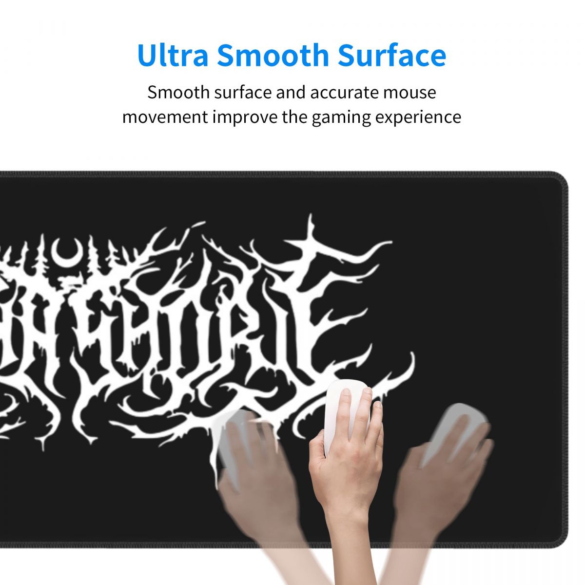 大型マウスパッド ローナ・ショア ロゴ クラシック ゲーマー - Gaming Accessories Logo のレビューと価格