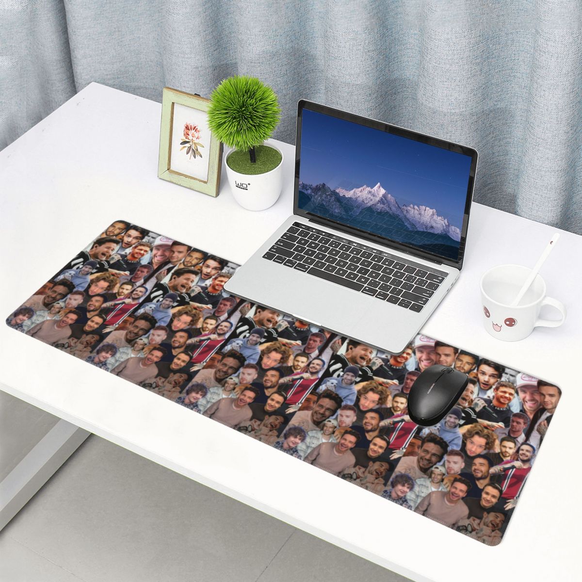 大型マウスパッド リアム・ペイン フォトコラージュ ゲーマー - Gaming Accessories Photo のレビューと価格