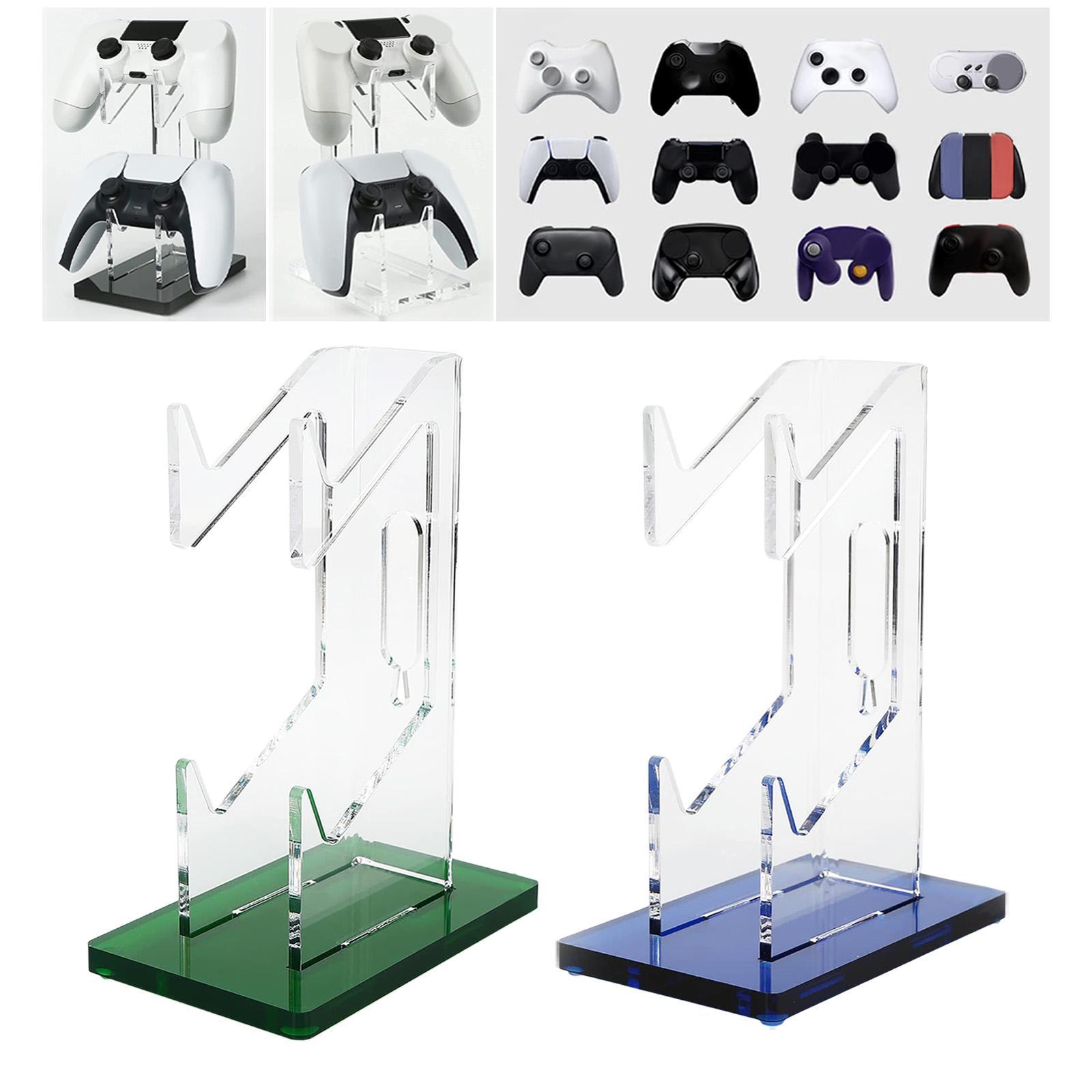 2段式クリアユニバーサル滑り止めベースデスクコントローラーホ - Gaming Accessories Photo のレビューと価格