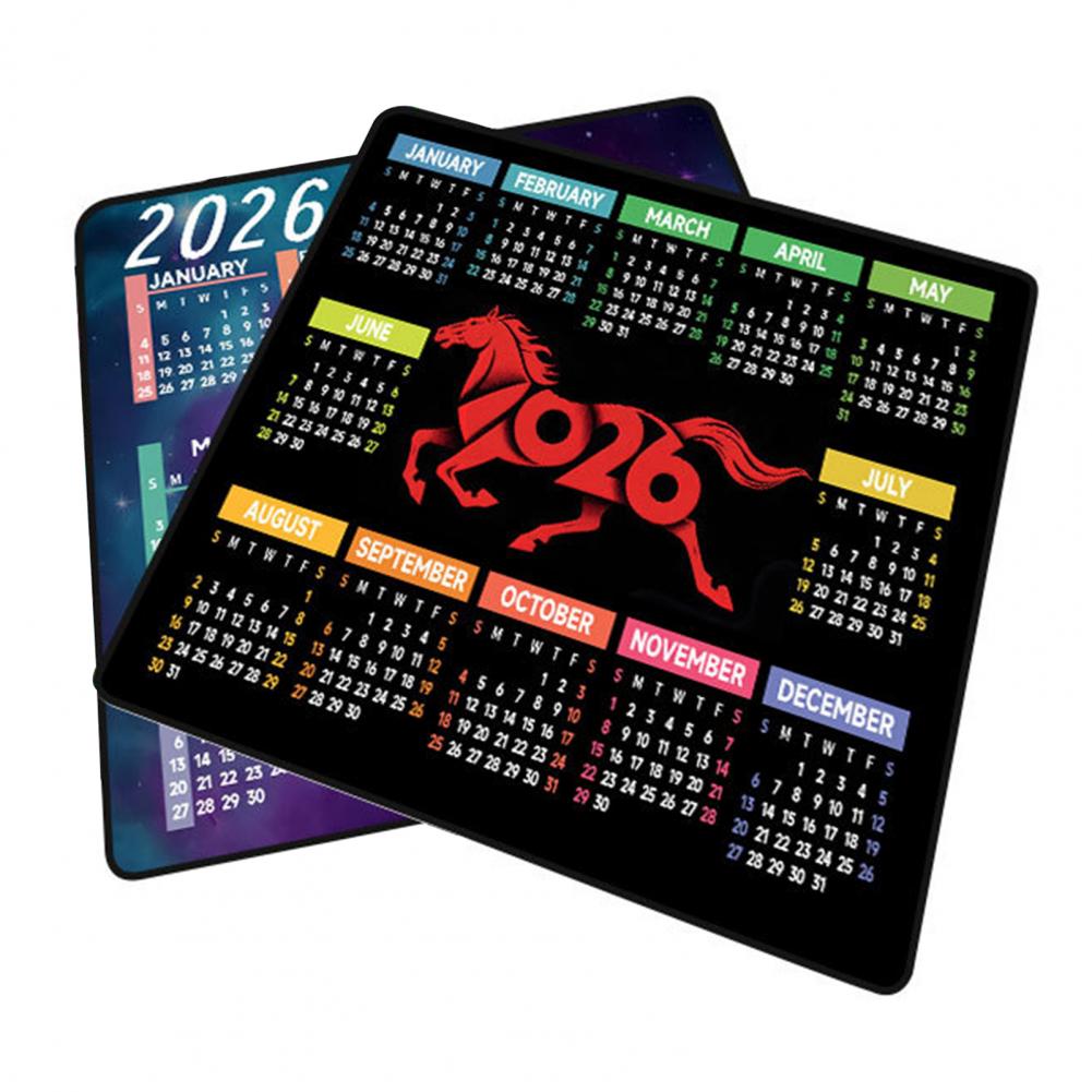 2026 カレンダー マウスパッド 防水 ホーム オフィス  - Gaming Accessories For Gaming Desk のレビューと価格