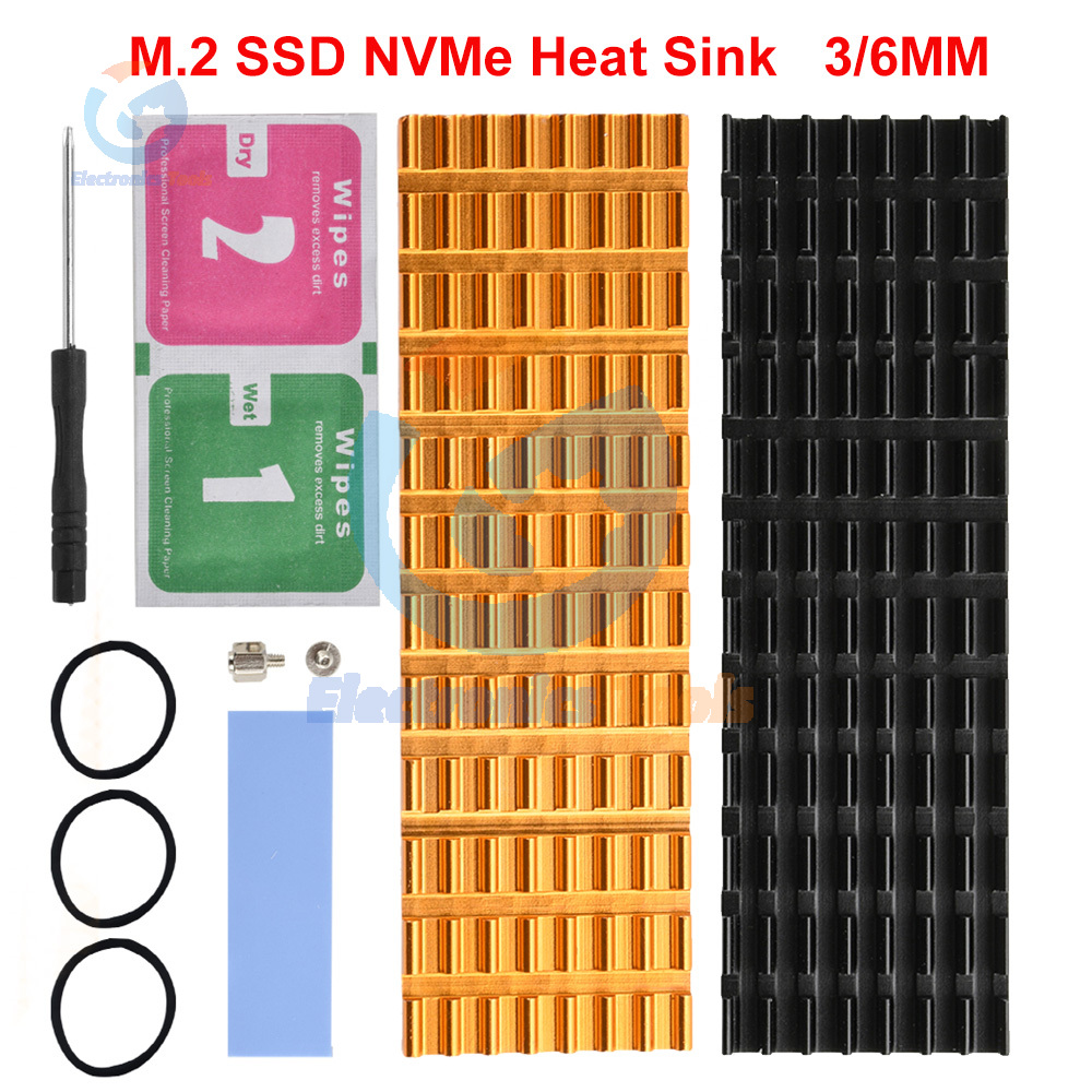 Ngff 2280 pci-e nvme ssd用ソリッドス - M2 Heatsink Cooler のレビューと価格