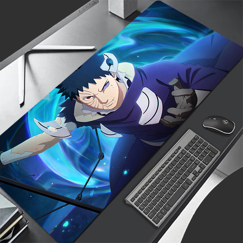 マウスパッドアニメカーペ大型ナルトうちはオビトPCゲーマーコ - Gaming Accessories Keyboards のレビューと価格