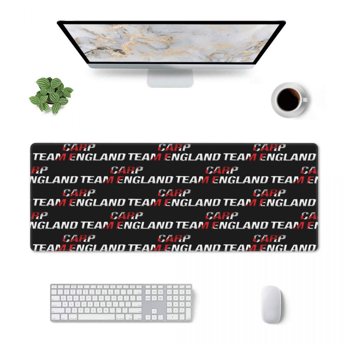 大型マウスパッド カスタム コルダ フィッシングロゴ ゲーマ - Gaming Accessories Logo のレビューと価格