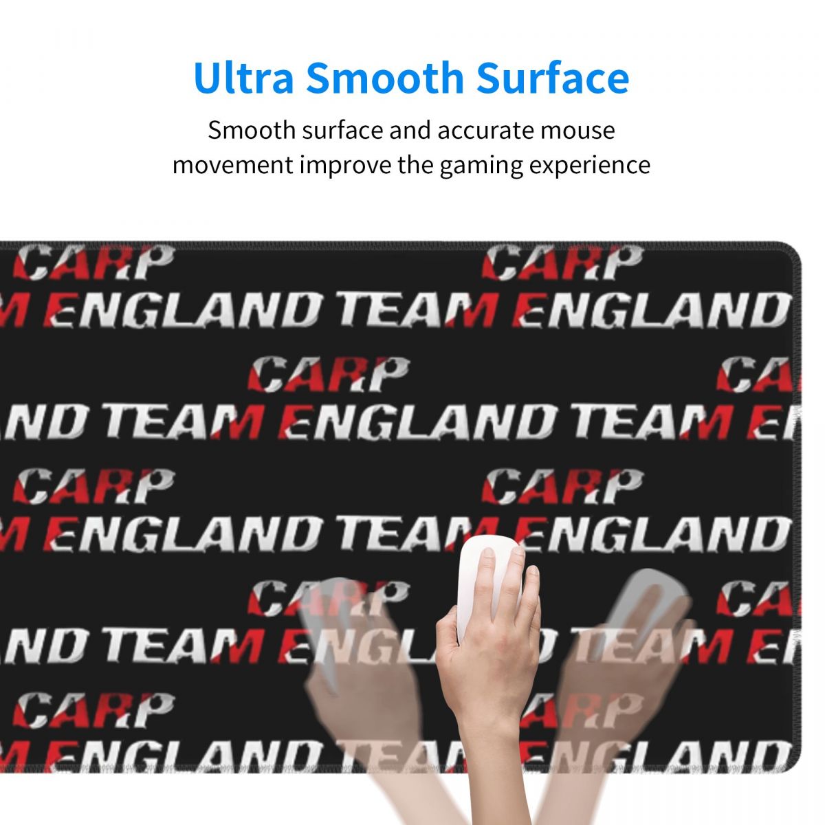 大型マウスパッド カスタム コルダ フィッシングロゴ ゲーマ - Gaming Accessories Logo のレビューと価格
