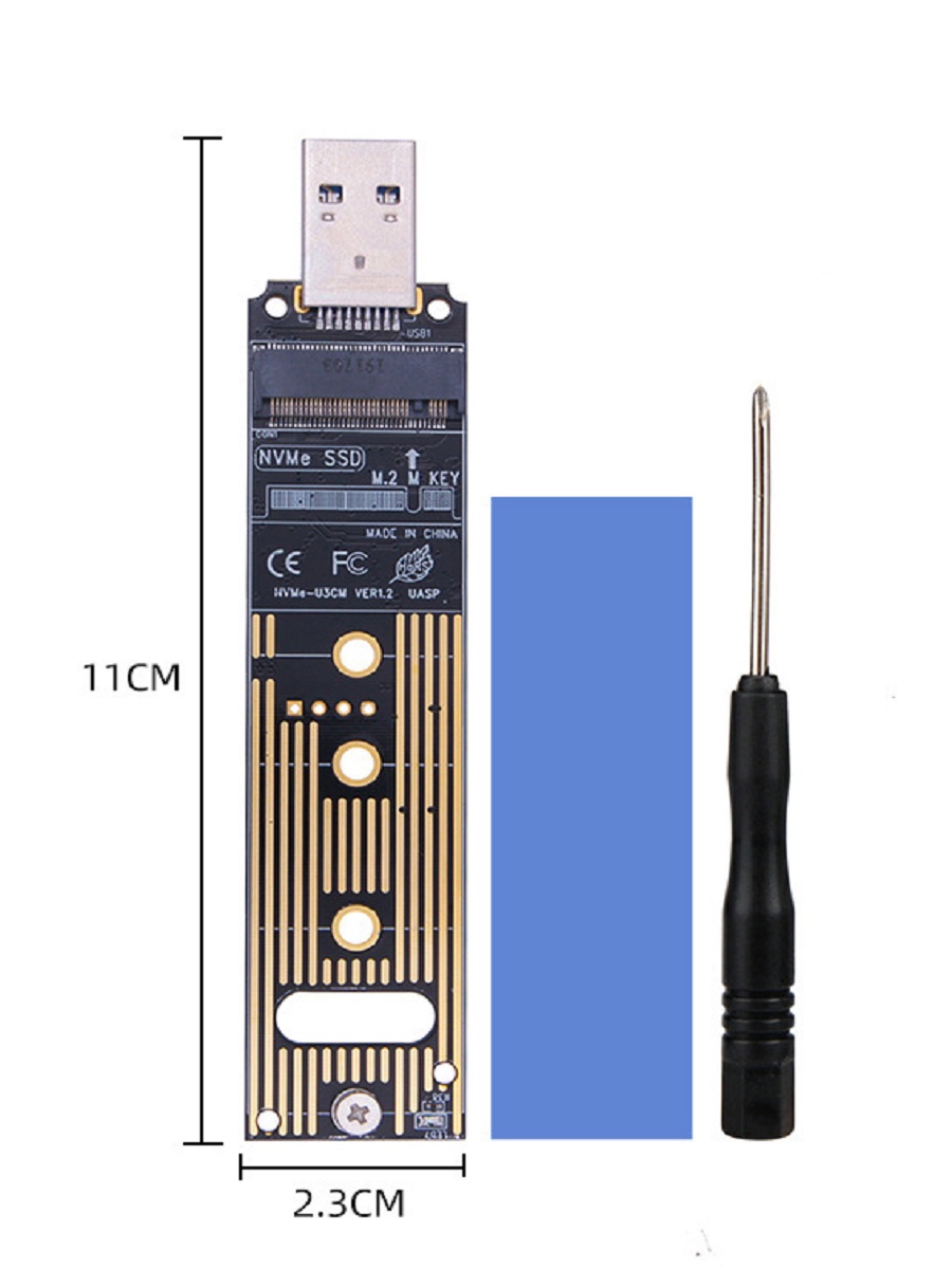 M2 NVMe SSD エンクロージャ 10Gbps PCI - M2 Heatsink Cooler のレビューと価格