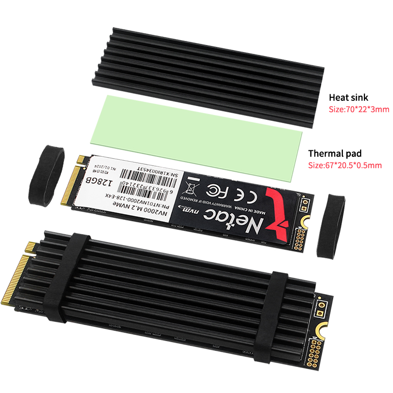 M.2 SSD ヒートシンクアルミラジエーターソリッドステー - M2 Heatsink Cooler のレビューと価格